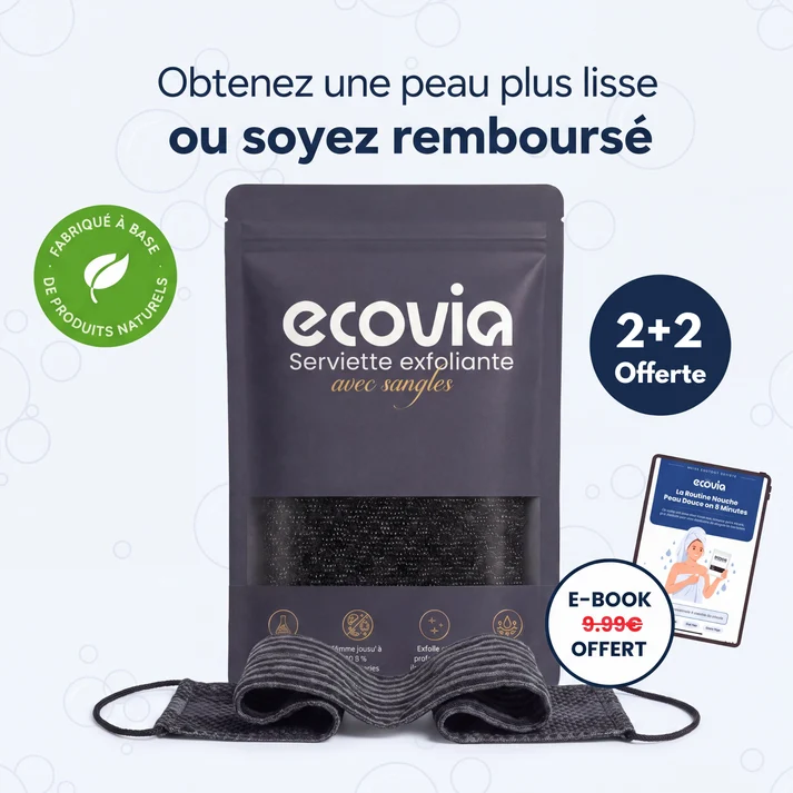 Ecovia towel - japoński ręcznik peelingujący